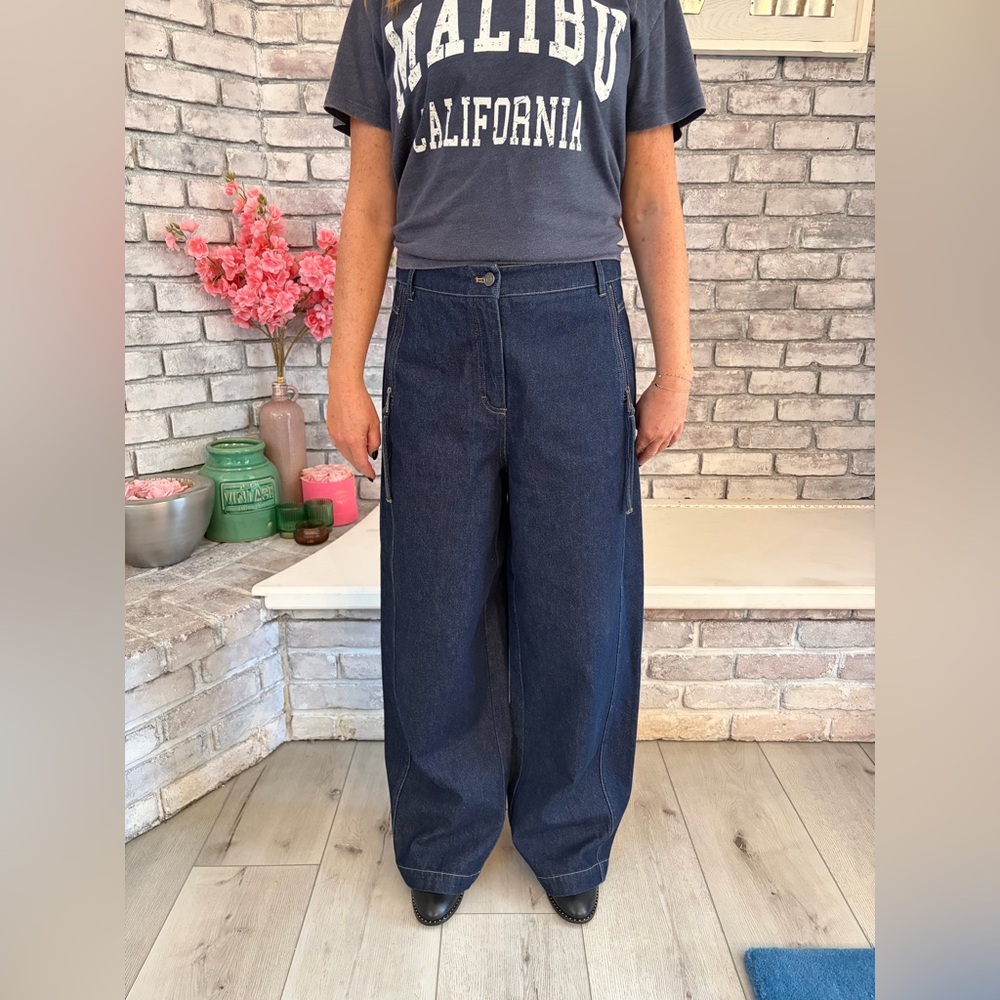 Whistles brand new wide legged jeans